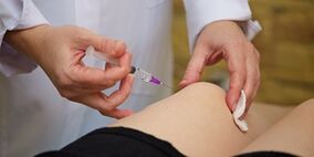 Hyaluronic acid injections in the knee joint